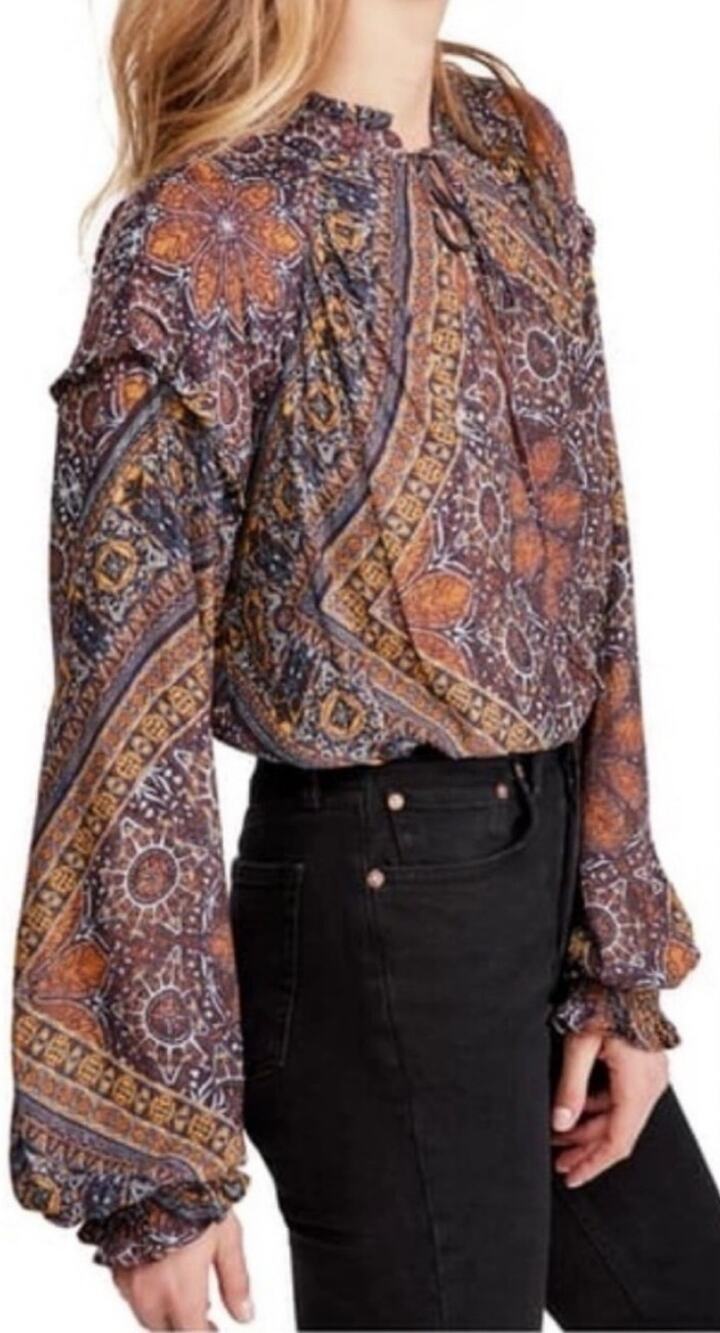 Free People Little Runaway Top Size Small